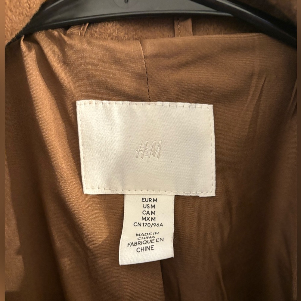 H&M Tan Trench Coat - Picture 3 of 5